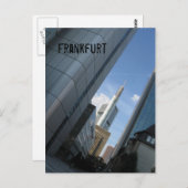 Carte Postale Francfort (Devant / Derrière)