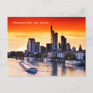 Carte Postale Francfort 001D