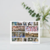 Carte Postale Francfort à plusieurs images (Debout devant)