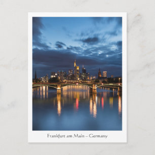 Carte Postale Francfort Allemagne