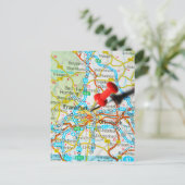 Carte Postale Francfort, Allemagne (Debout devant)