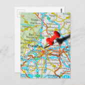 Carte Postale Francfort, Allemagne (Devant / Derrière)