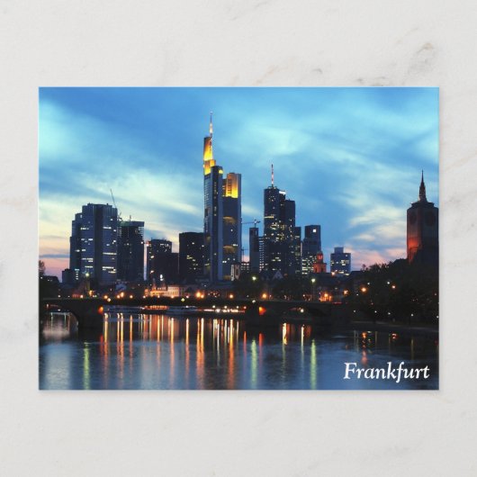 Carte Postale Francfort, Allemagne (Devant)