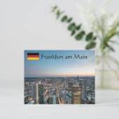 Carte Postale Francfort Allemagne (Debout devant)