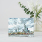 Carte Postale Francfort-sur-le-Main (Debout devant)