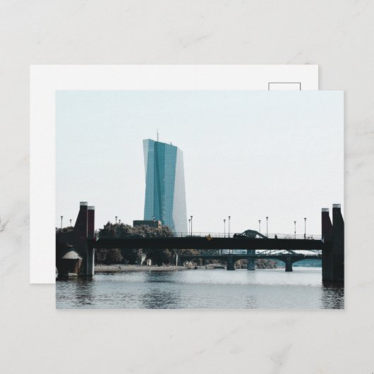 Carte Postale Francfort vue (Devant / Derrière)