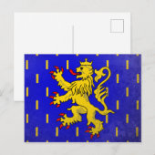 Carte Postale Franche-Comte (Devant / Derrière)