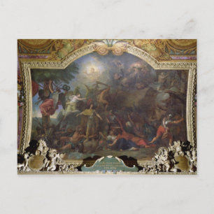 Carte Postale Franche-Comte conquis pour la deuxième fois
