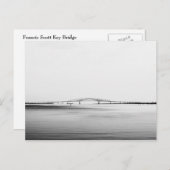 Carte Postale Francis Scott Key Bridge (Devant / Derrière)