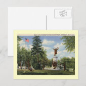 Carte Postale Francis Scott Key Grave, Frederick, Maryland (Devant / Derrière)