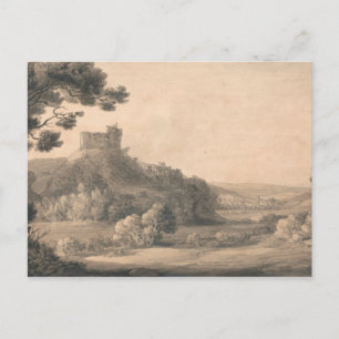 Carte Postale Francis Towne - Château d'Oakhampton
