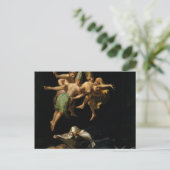 Carte Postale Francisco De Goya - Vol De Sorcières (Debout devant)