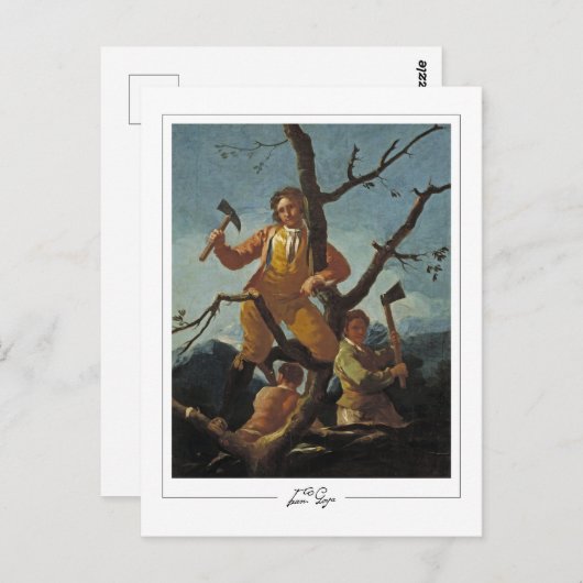 Carte Postale Francisco Goya #12 - Art (Devant / Derrière)