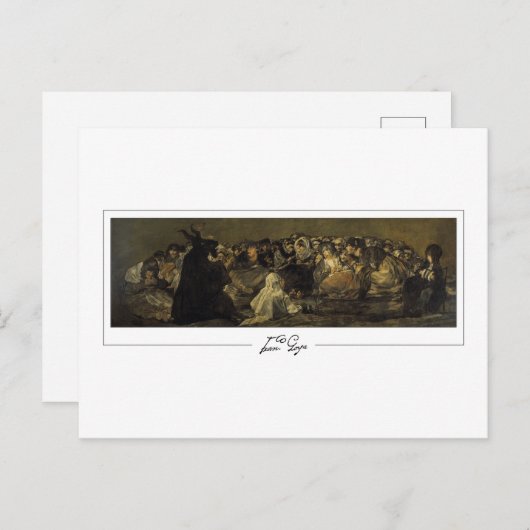 Carte Postale Francisco Goya #262 - Art (Devant / Derrière)