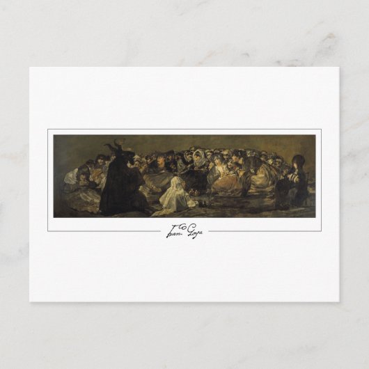 Carte Postale Francisco Goya #262 - Beaux-Arts (Devant)