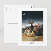 Carte Postale Francisco Goya #6 - Beaux-Arts (Devant / Derrière)