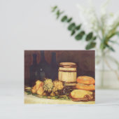 Carte Postale Francisco Goya - Fruits de la vie, bouteilles, pai (Debout devant)