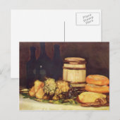 Carte Postale Francisco Goya - Fruits de la vie, bouteilles, pai (Devant / Derrière)