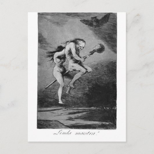 Carte Postale Francisco Goya - Joli professeur (Devant)