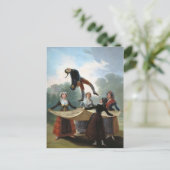 Carte Postale Francisco Goya - Le manikin de paille (Debout devant)