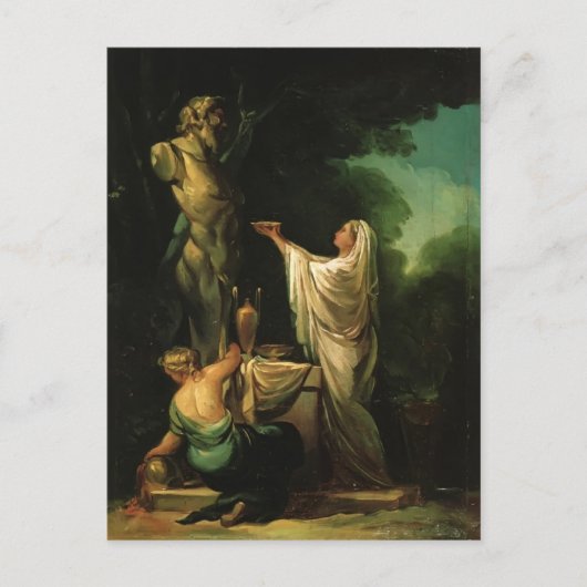 Carte Postale Francisco Goya - Le Sacrifice du Priapus (Devant)