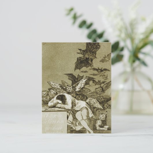 Carte Postale Francisco Goya - Le Sommeil (Debout devant)