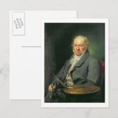 Carte Postale Francisco Jose de Goya 1826 (Devant / Derrière)