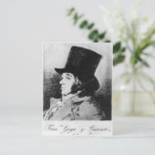 Carte Postale Francisco Jose de Goya y Lucientes | Autoportrait (Debout devant)
