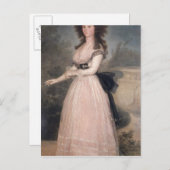 Carte Postale Francisco Jose de Goya y Lucientes | Dona Tadea Ar (Devant / Derrière)