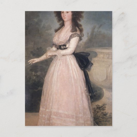 Carte Postale Francisco Jose de Goya y Lucientes | Dona Tadea Ar (Devant)