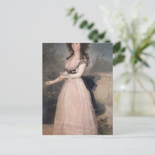 Carte Postale Francisco Jose de Goya y Lucientes | Dona Tadea Ar (Debout devant)