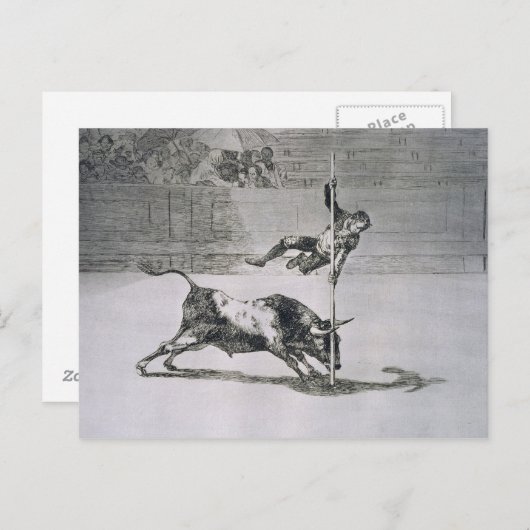 Carte Postale Francisco Jose de Goya y Lucientes | L'agilité (Devant / Derrière)