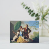 Carte Postale Francisco Jose de Goya y Lucientes | Le Parasol, (Debout devant)