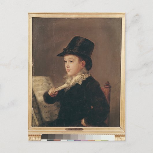 Carte Postale Francisco Jose de Goya y Lucientes | Portrait de M (Devant)