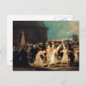 Carte Postale Francisco Jose de Goya y Lucientes | Procession (Devant / Derrière)