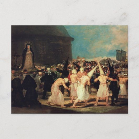 Carte Postale Francisco Jose de Goya y Lucientes | Procession (Devant)