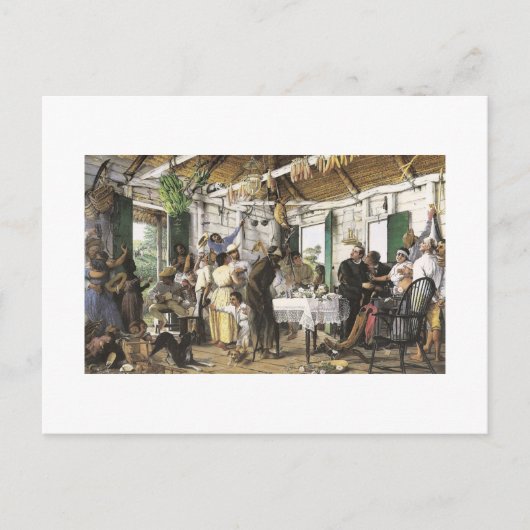 Carte Postale Francisco Oller El Velorio (Devant)