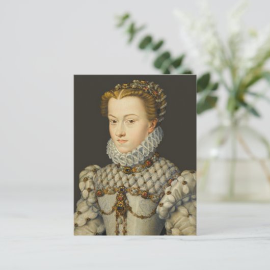 Carte Postale Francois Clouet - Élisabeth d'Autriche (Debout devant)