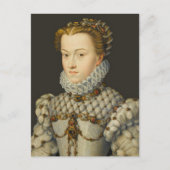 Carte Postale Francois Clouet - Élisabeth d'Autriche (Devant)