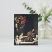 Carte Postale François d'Assise avec musique ange (Debout devant)