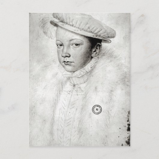 Carte Postale François II 1560 (Devant)