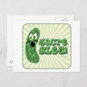 Carte Postale Francois le Concombre (Devant / Derrière)