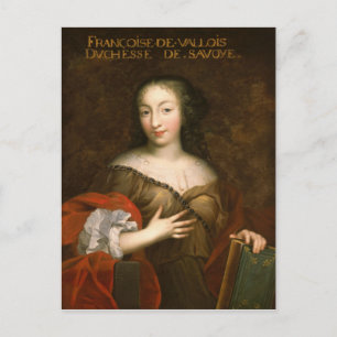 Carte Postale Francoise-Madeleine d'Orléans Duchesse de Savoie