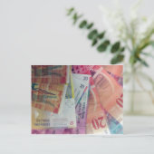 Carte Postale Francs suisses (Debout devant)