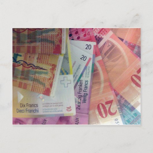 Carte Postale Francs suisses (Devant)