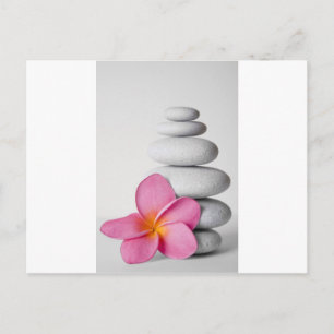 Carte Postale Frangipani Zen