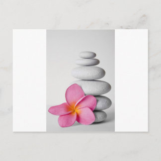 Carte Postale Frangipani Zen