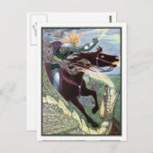 Carte Postale Frank C. Papé Pape - Falcon le chasseur (Devant / Derrière)