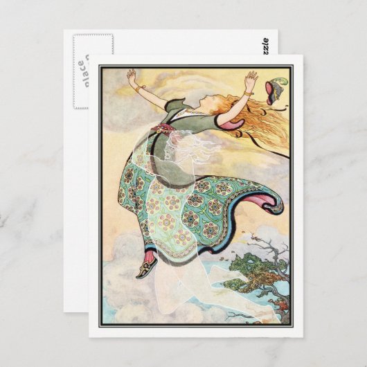 Carte Postale Frank C. Papé Pape - Whirlwind the Whistler (Devant / Derrière)