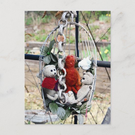 Carte Postale Frank, Leo et Mandarin (Devant)